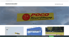 Desktop Screenshot of luftwerbung-preiswert.de